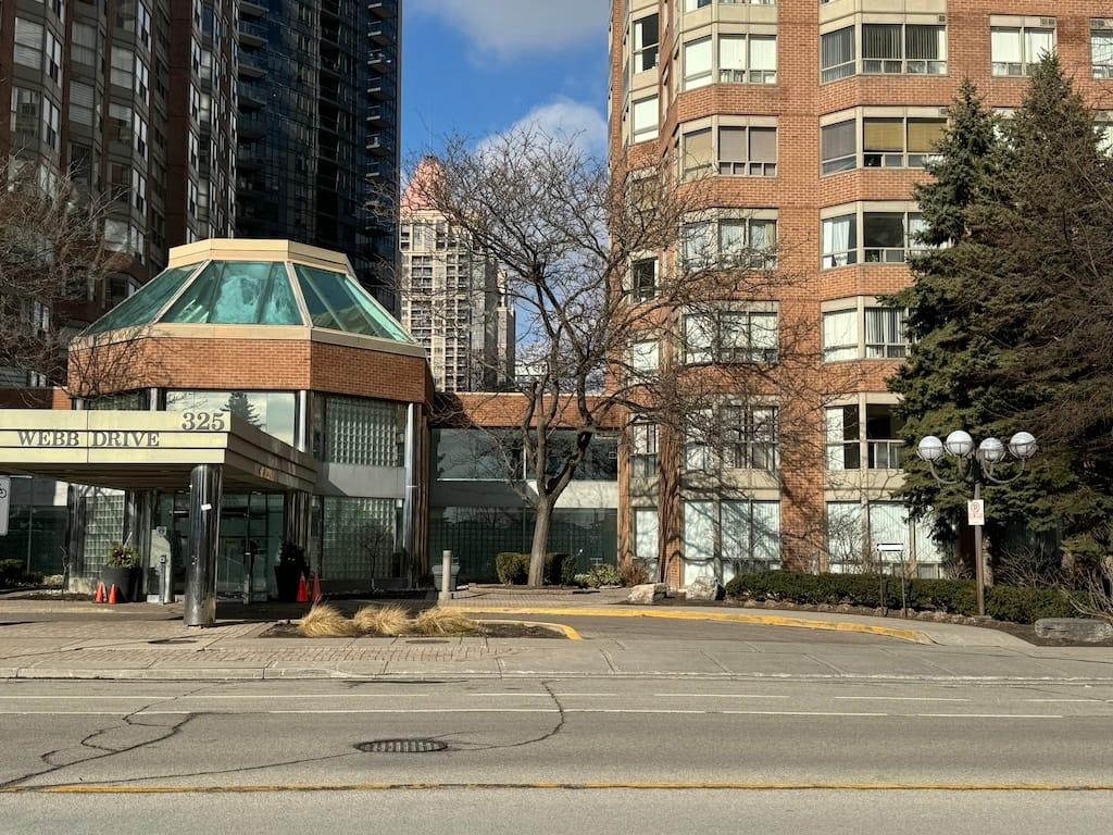 出租密市SQ1二室二卫公寓 325 Webb Dr 909, Mississauga $3,000
