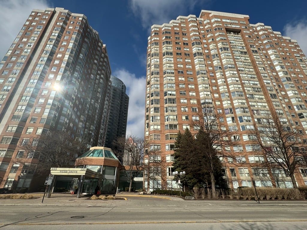 出租密市SQ1二室二卫公寓 325 Webb Dr 909, Mississauga $3,000